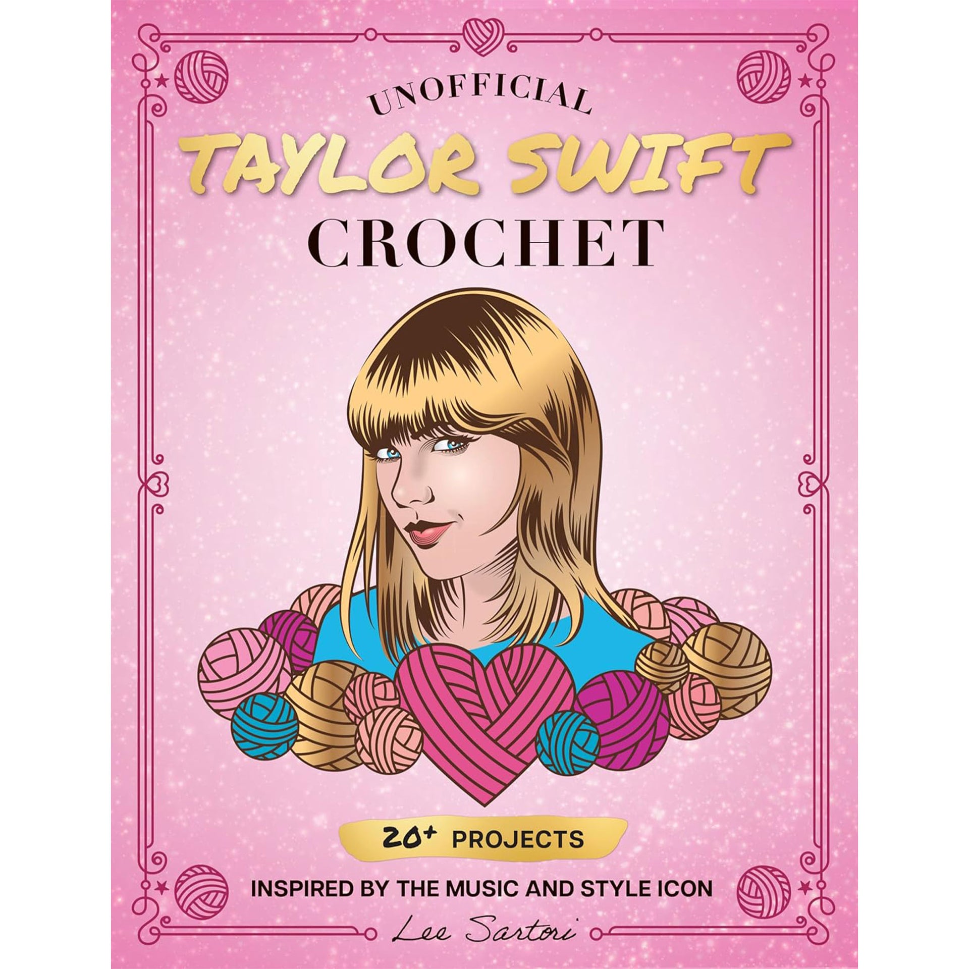 Lee Sartori Books - Unofficial Taylor Swift Crochet Book - Zoom Image