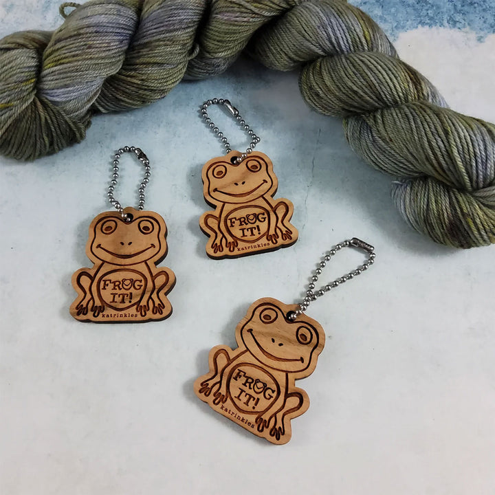 Katrinkles Bag Tags - Frog It! - Extra Image
