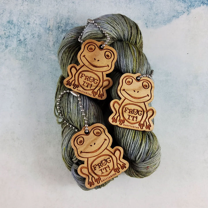 Katrinkles Bag Tags - Frog It! - Extra Image