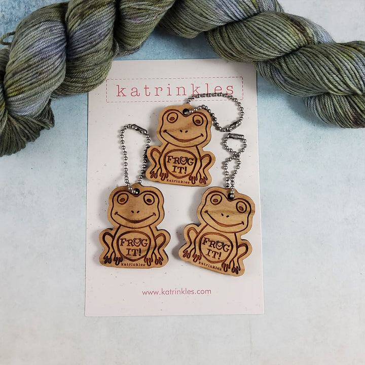 Katrinkles Bag Tags - Frog It! - Extra Image
