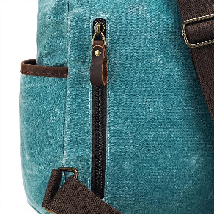 della Q Maker's Midi Backpack - Teal - Extra Image