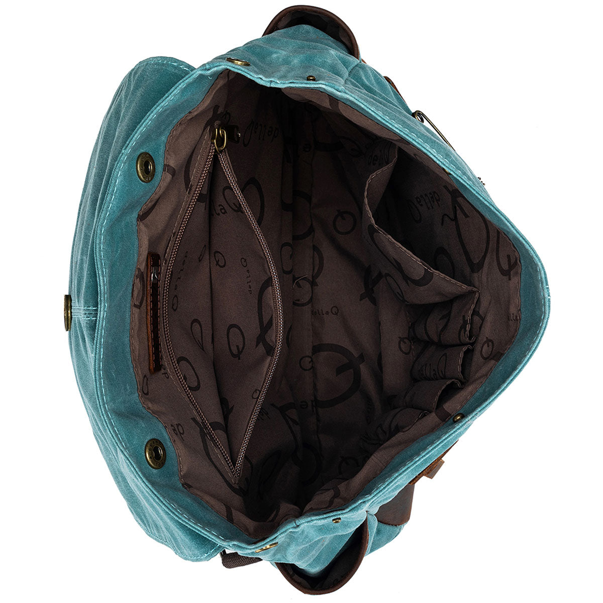 della Q Maker's Midi Backpack - Teal - Extra Image