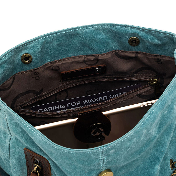 della Q Maker's Midi Backpack - Teal - Extra Image