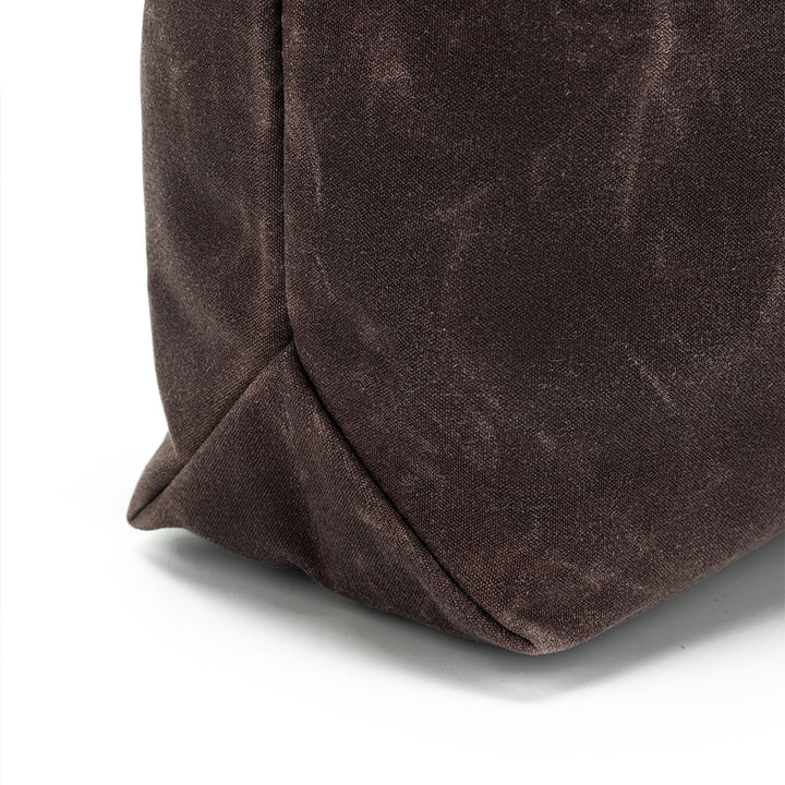 della Q Maker's Canvas Knit Sacks (Set of 2) - Cocoa - Extra Image