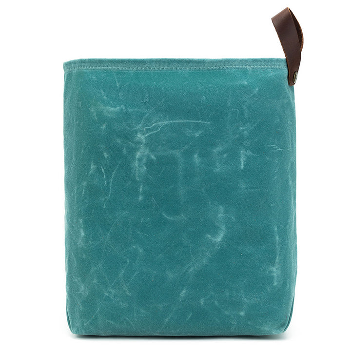 della Q Maker's Canvas Knit Sacks (Set of 2) - Teal - Extra Image