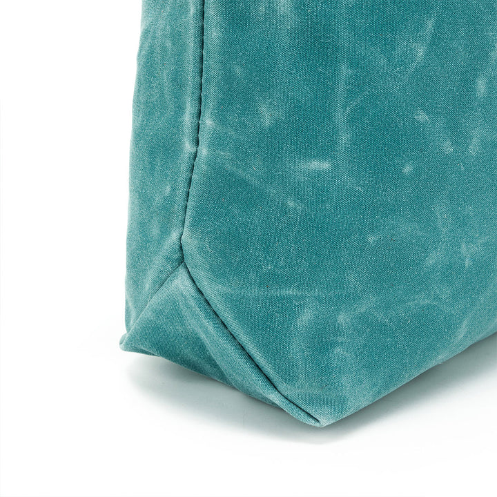 della Q Maker's Canvas Knit Sacks (Set of 2) - Teal - Extra Image