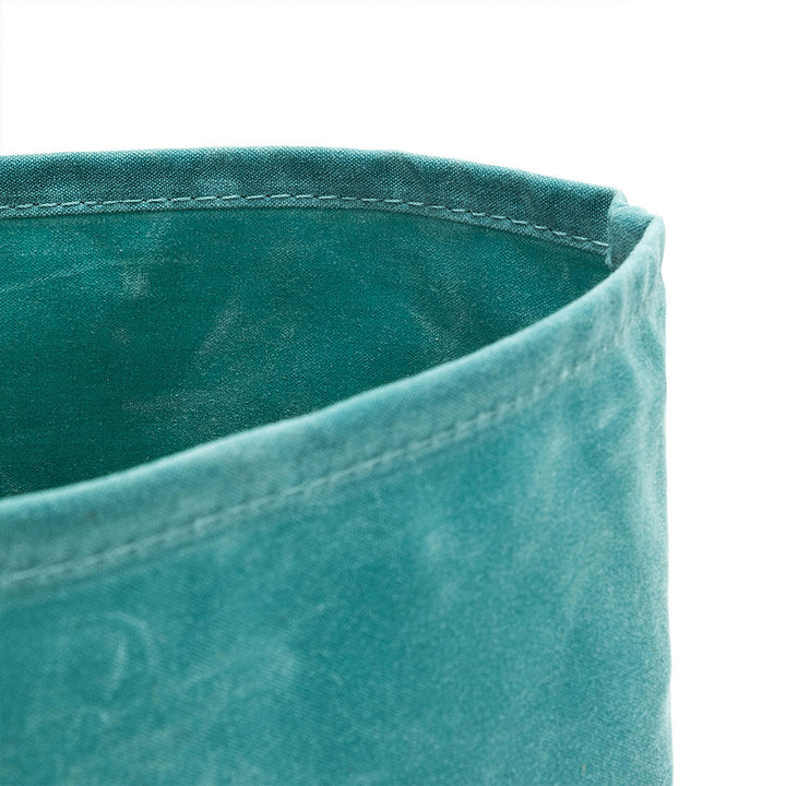 della Q Maker's Canvas Knit Sacks (Set of 2) - Teal - Extra Image