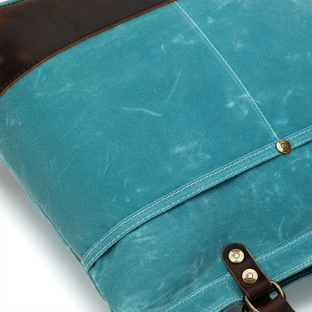 della Q Maker's Canvas Tote - Teal - Extra Image