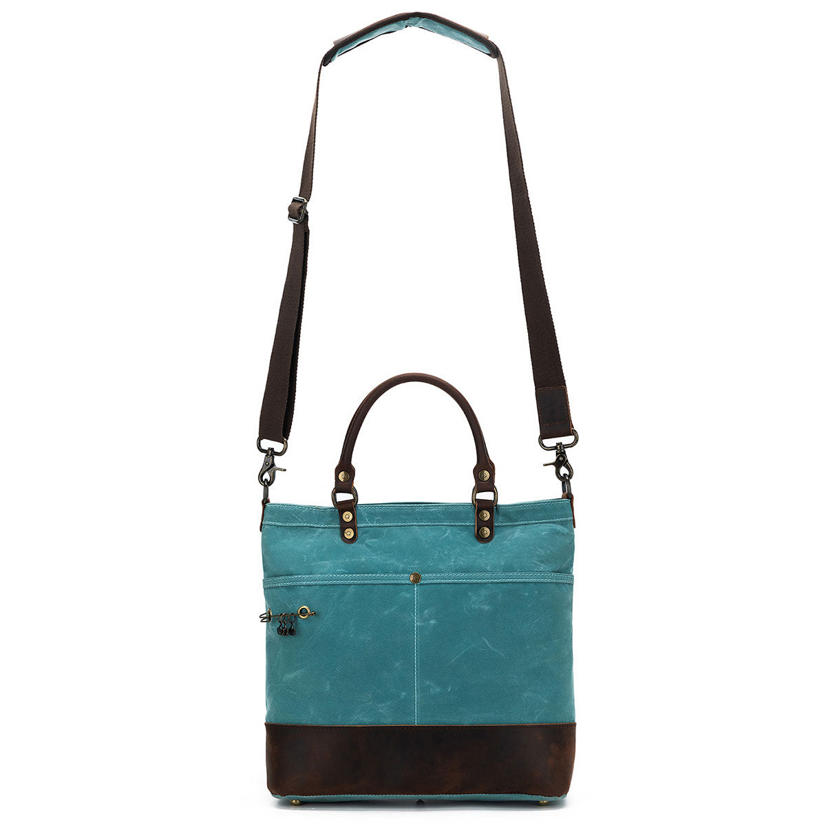 della Q Maker's Canvas Tote - Teal - Extra Image