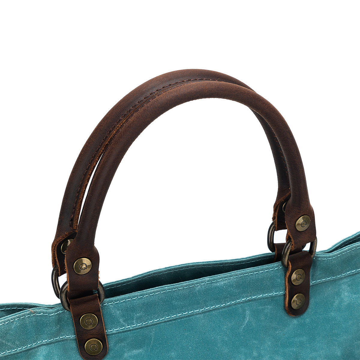della Q Maker's Canvas Tote - Teal - Extra Image