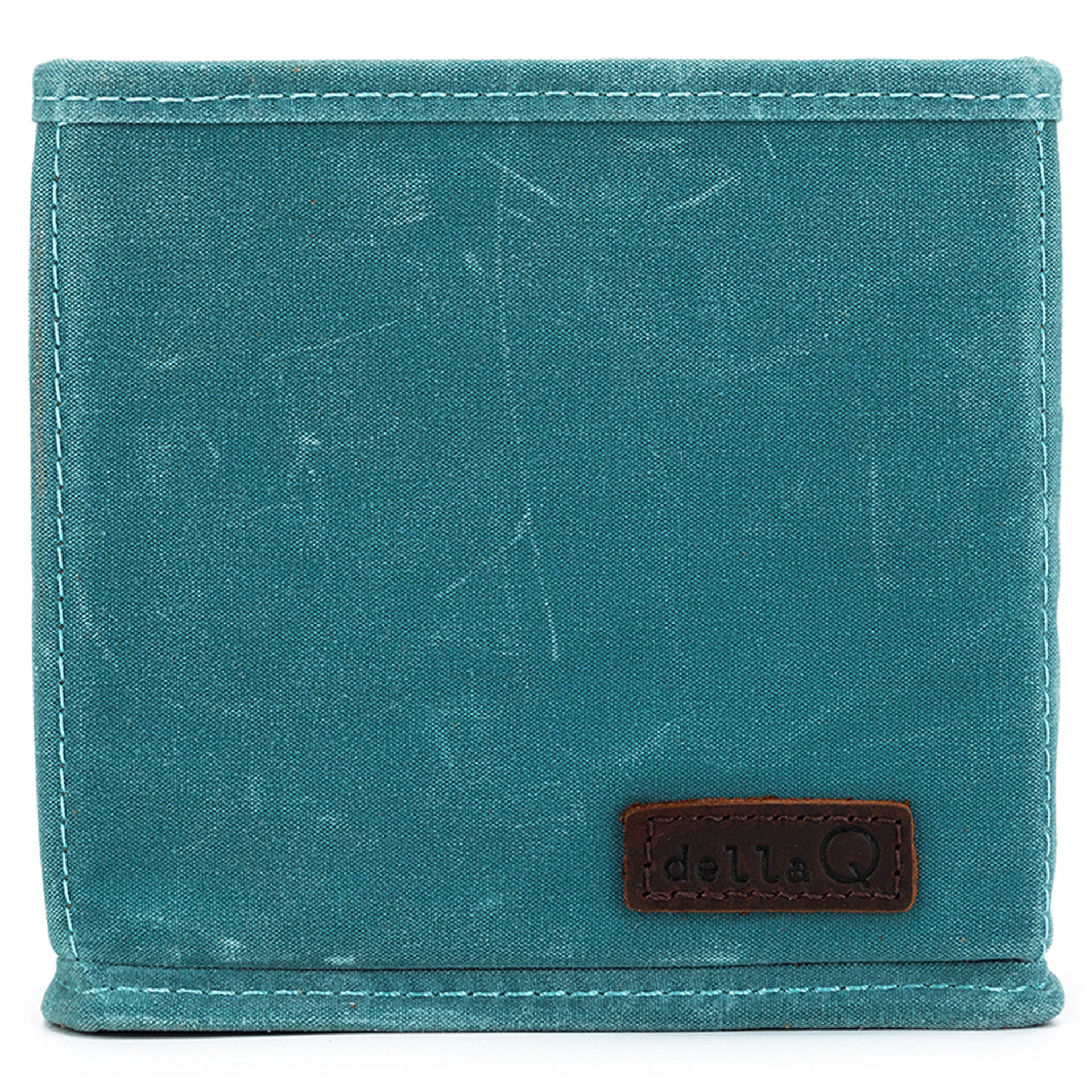 della Q Maker's Canvas Cubbies (Set of 2) - Teal - Zoom Image