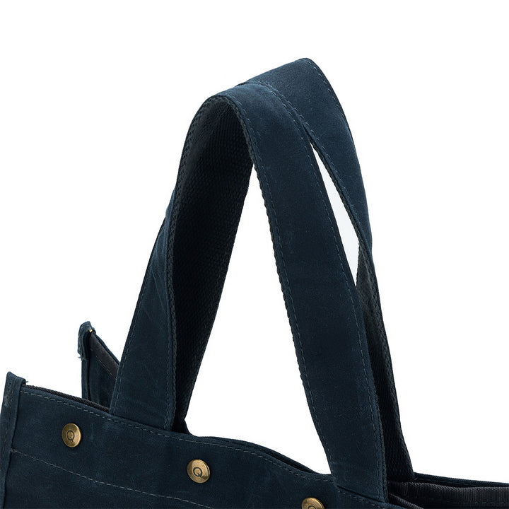 della Q Maker's Tall Mesh Tote - Blue - Extra Image