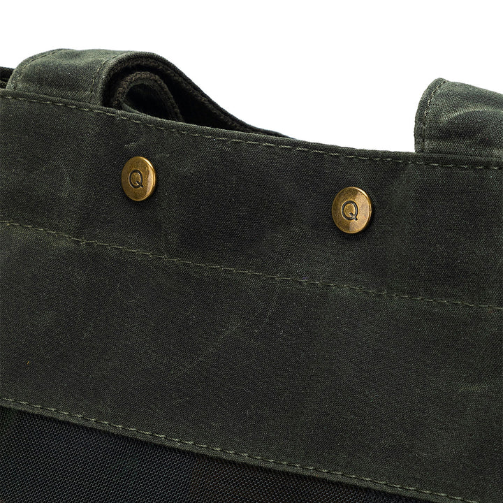 della Q Maker's Tall Mesh Tote - Olive - Extra Image