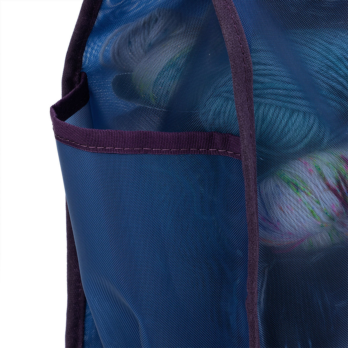 della Q Maker's Tall Mesh Tote - Purple - Extra Image