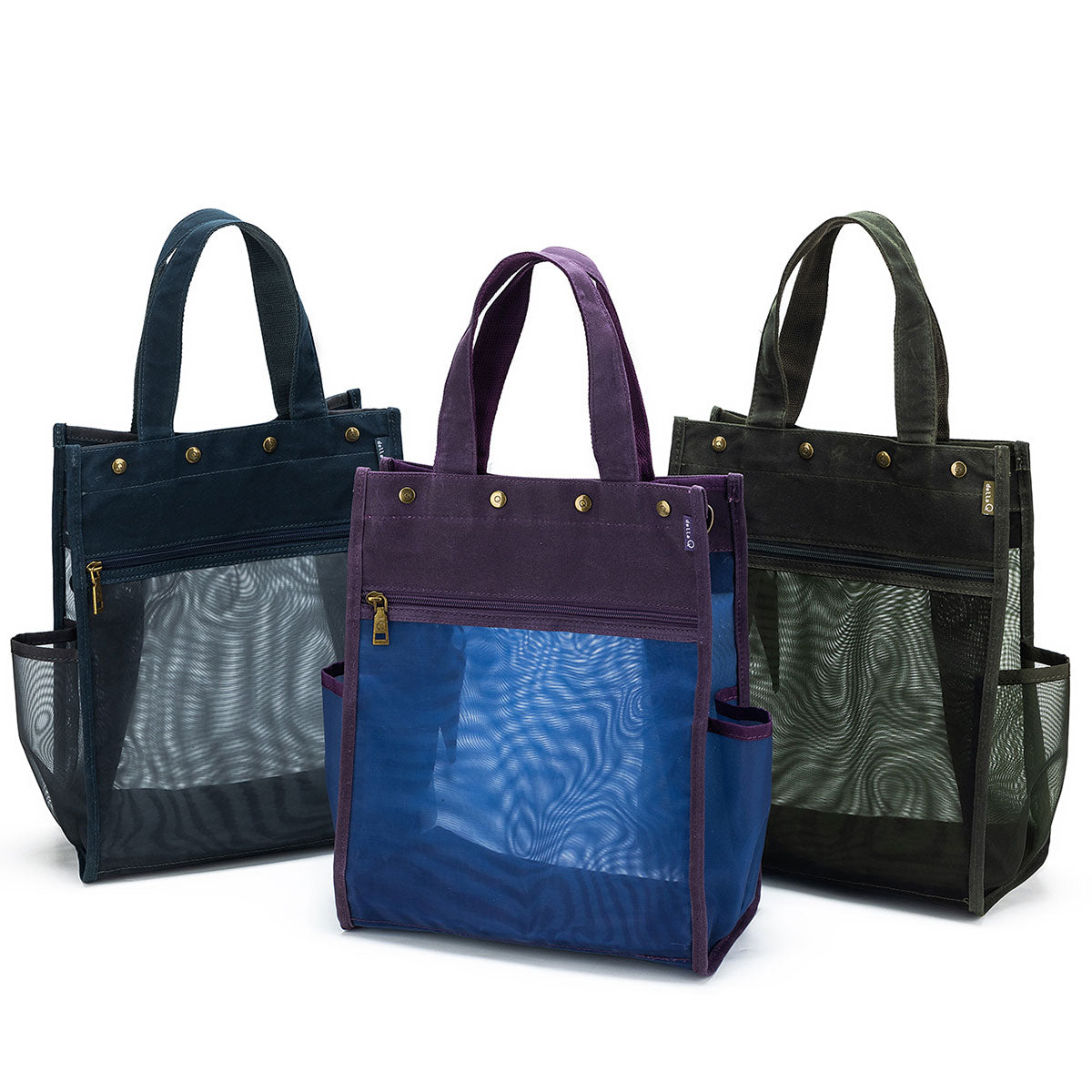 della Q Maker's Tall Mesh Tote - Purple - Extra Image
