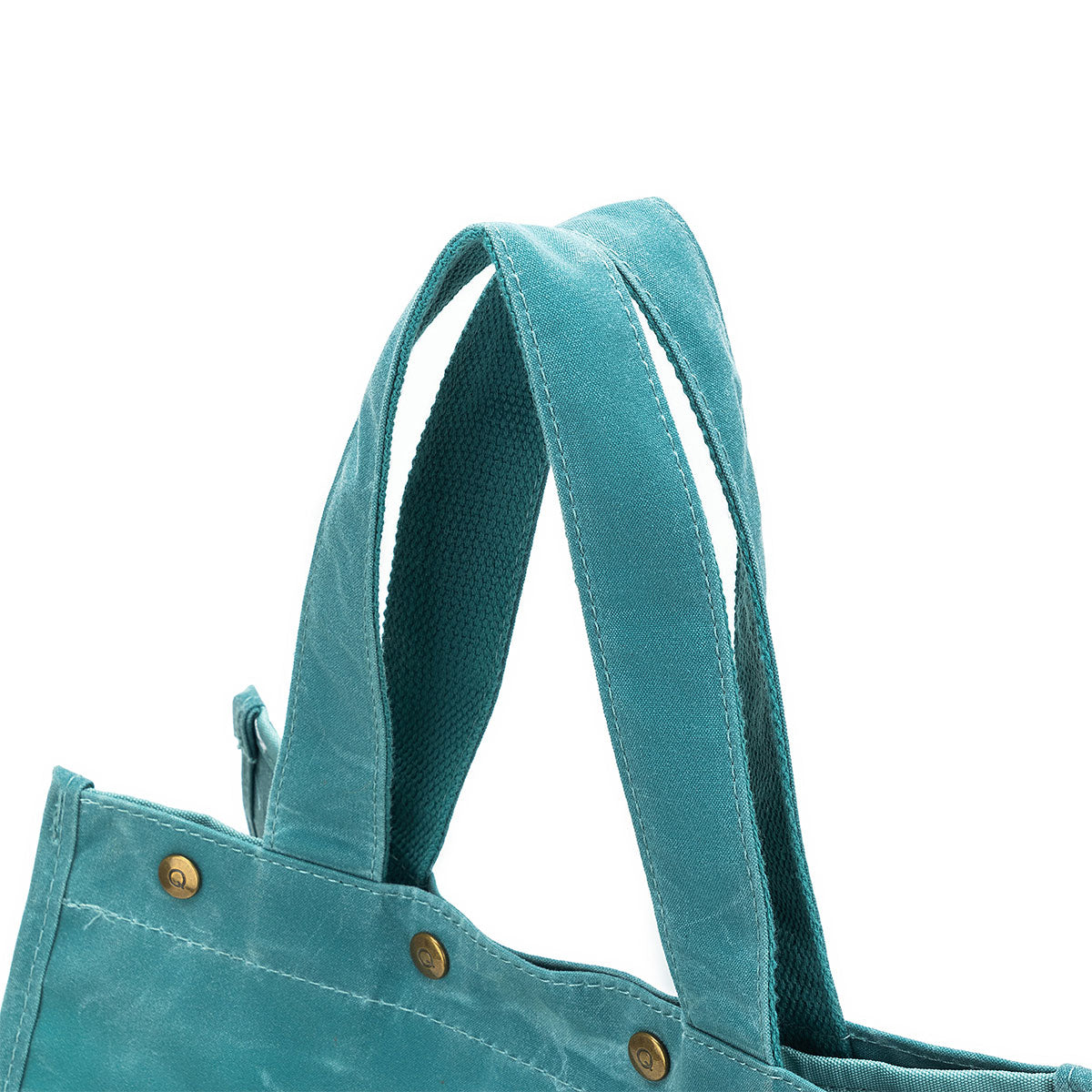 della Q Maker's Tall Mesh Tote - Teal - Extra Image
