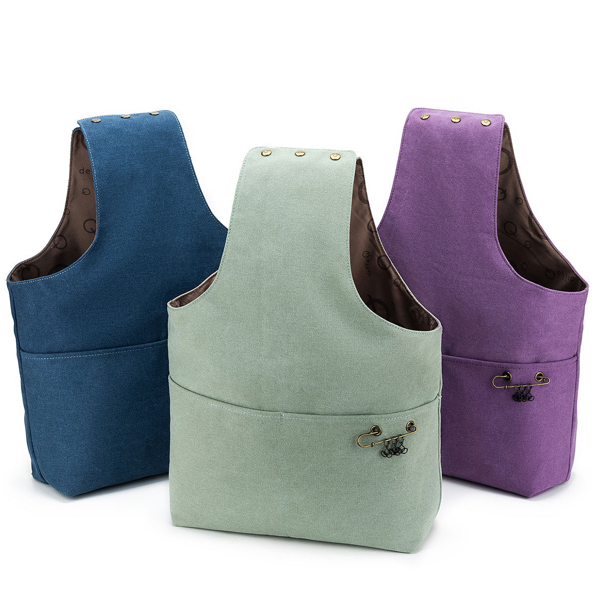 della Q Nora Bucket Bag - Indigo (Pre-Order) - Extra Image