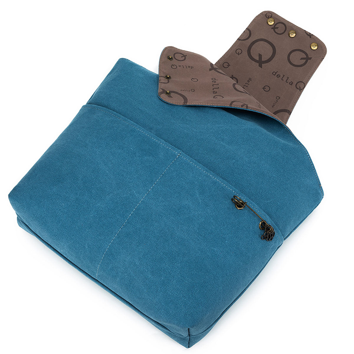 della Q Nora Bucket Bag - Teal (Pre-Order) - Extra Image