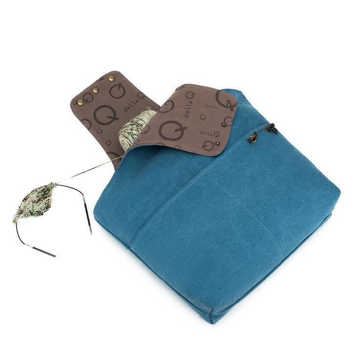 della Q Nora Bucket Bag - Teal (Pre-Order) - Extra Image