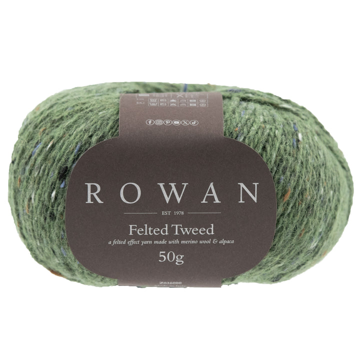 Rowan Felted Tweed Yarn - 228 Khaki - Zoom Image