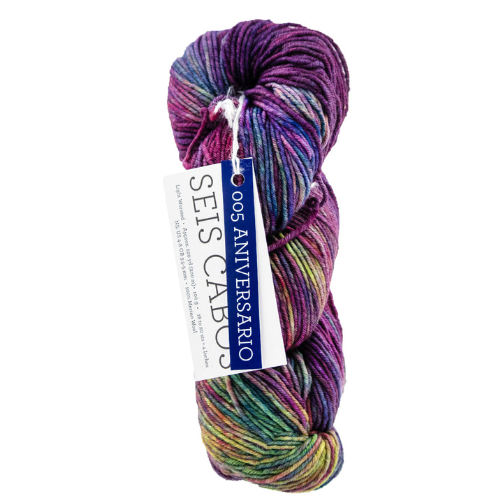 Malabrigo Seis Cabos Yarn - 005 Aniversario - Zoom Image