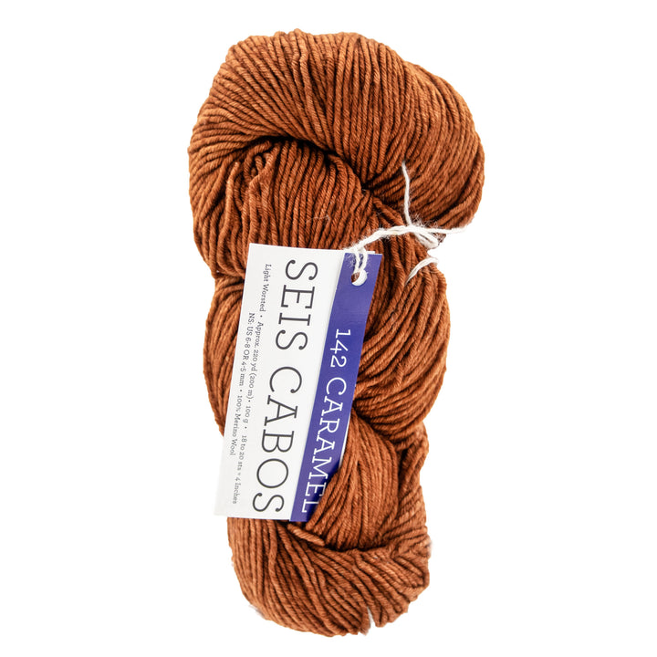 Malabrigo Seis Cabos Yarn - 142 Caramel - Zoom Image