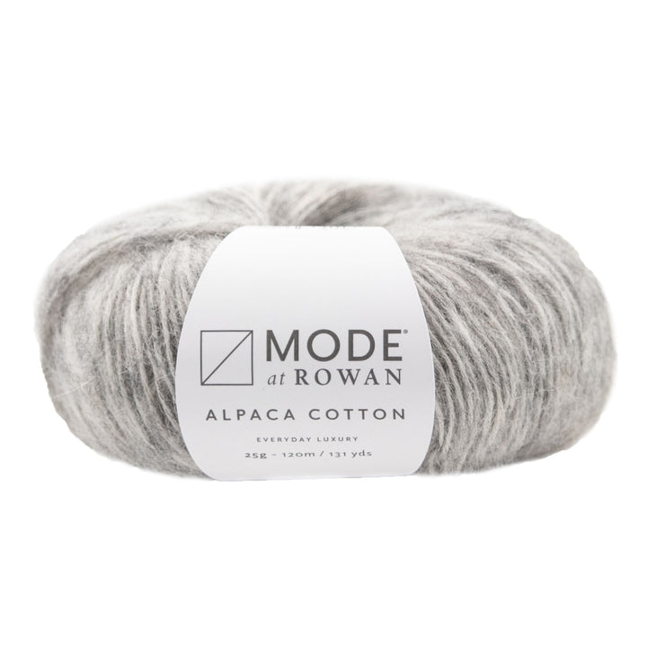 Rowan Mode Alpaca Cotton Yarn - 013 Feather Grey - Zoom Image