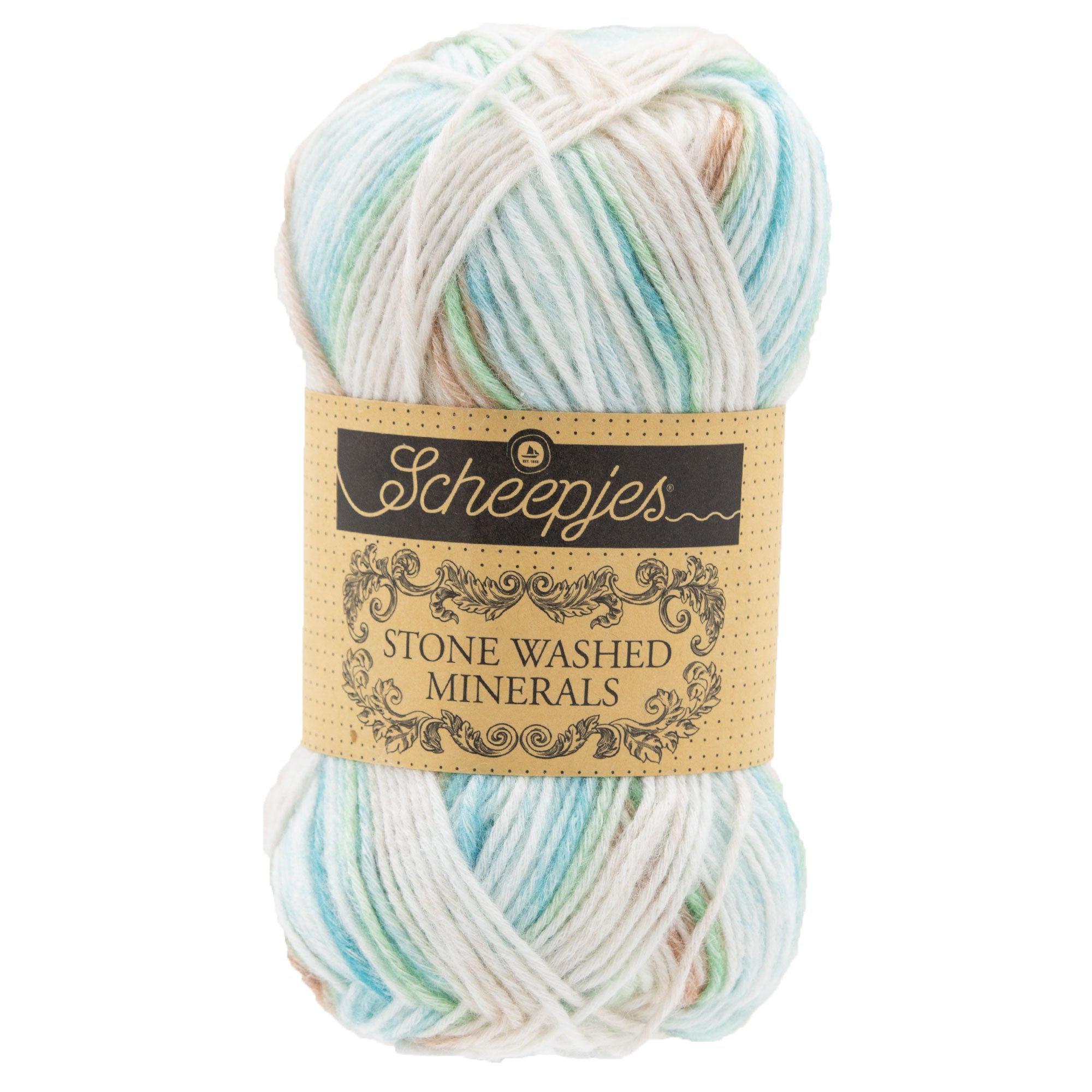 Scheepjes Stone Washed Minerals Yarn - 901 Agate Aria - Zoom Image