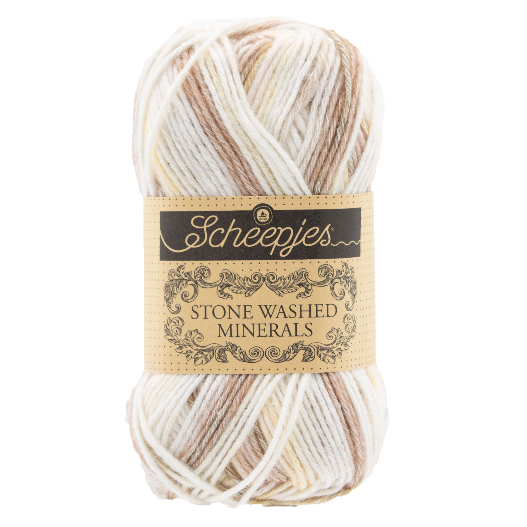 Scheepjes Stone Washed Minerals Yarn - 904 Amber Aurora - Zoom Image