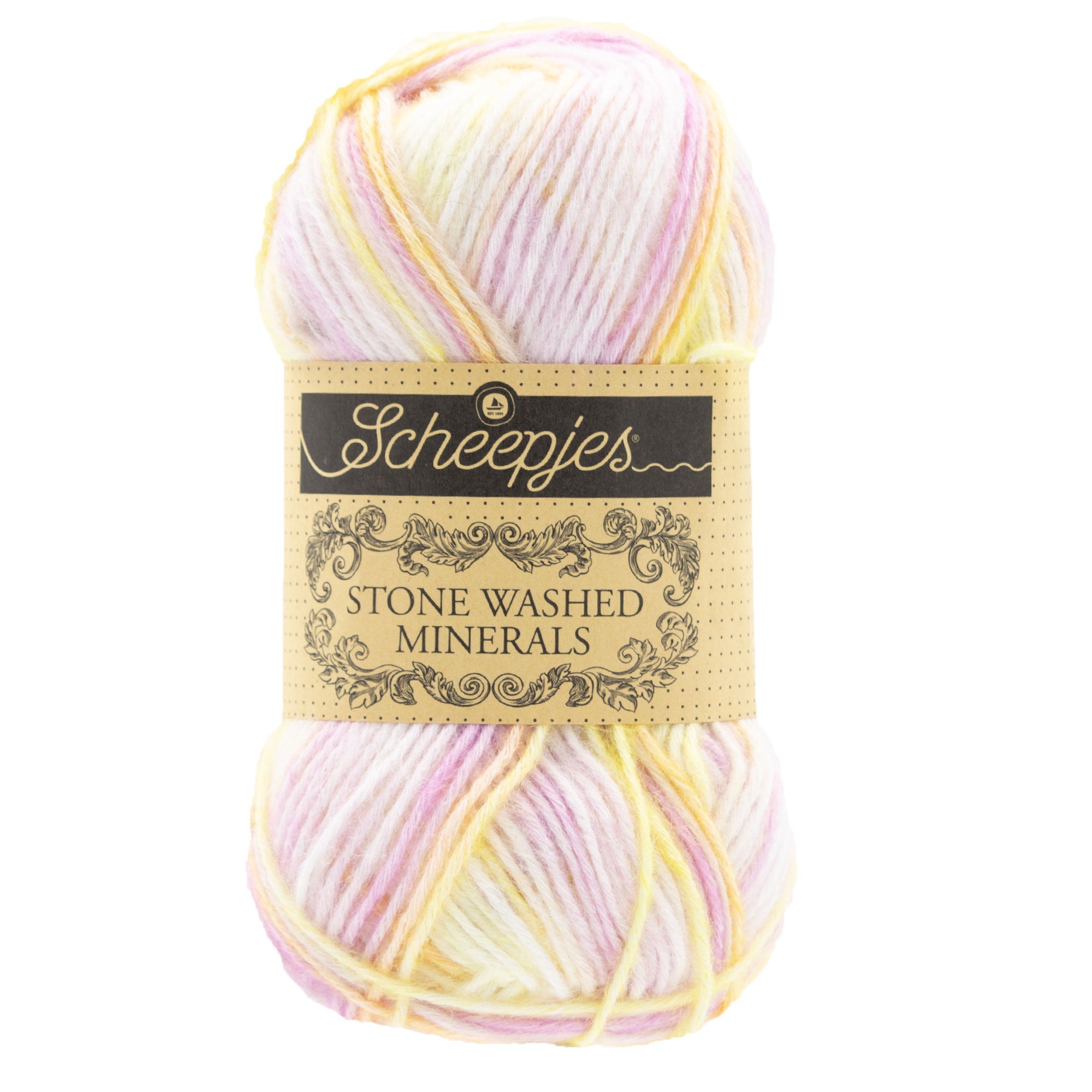 Scheepjes Stone Washed Minerals Yarn - 905 Limestone Lush - Zoom Image