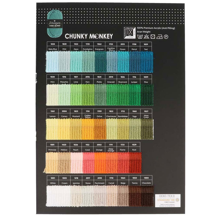 Scheepjes Color Cards - Chunky Monkey - Extra Image