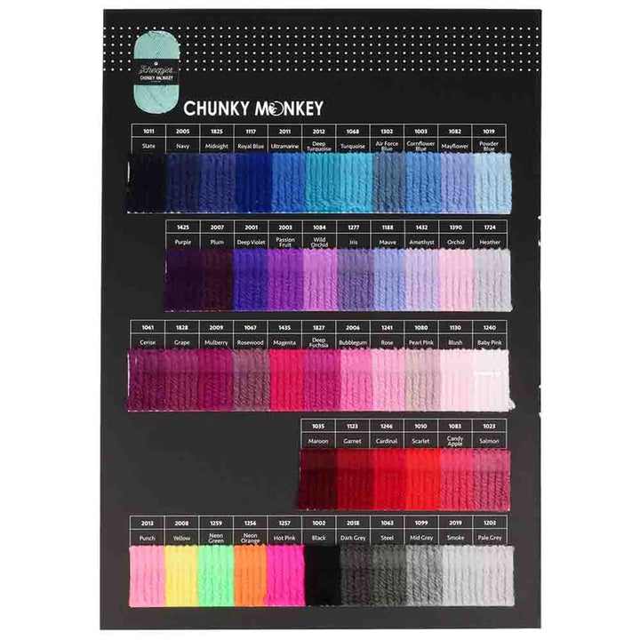 Scheepjes Color Cards - Chunky Monkey - Extra Image