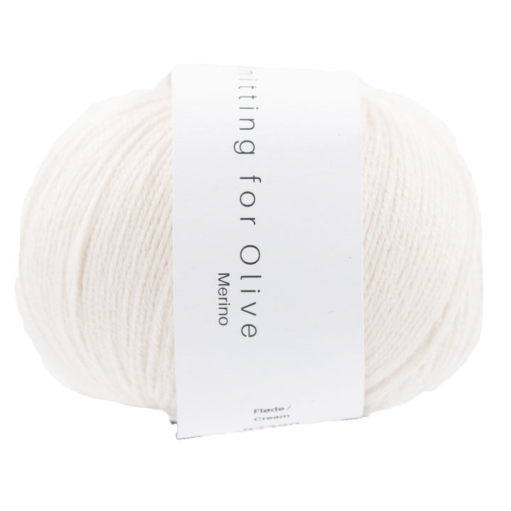 Knitting for Olive Merino Yarn - Cream - Zoom Image