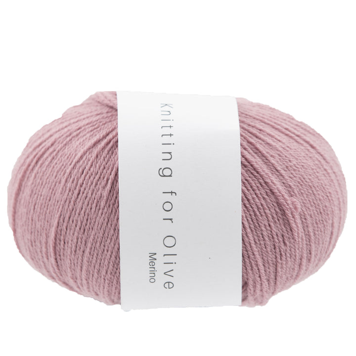 Knitting for Olive Merino Yarn - Dusty Rose - Zoom Image