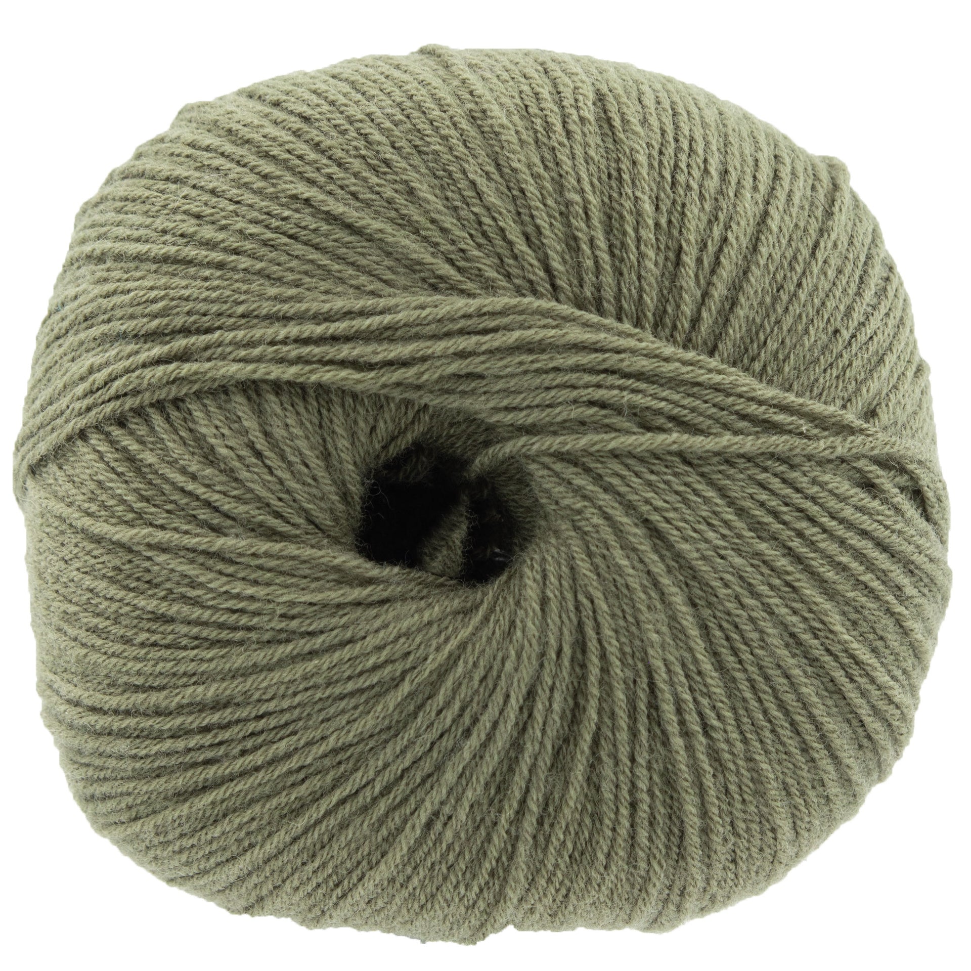 Knitting for Olive Merino Yarn - Dusty Olive - Zoom Image