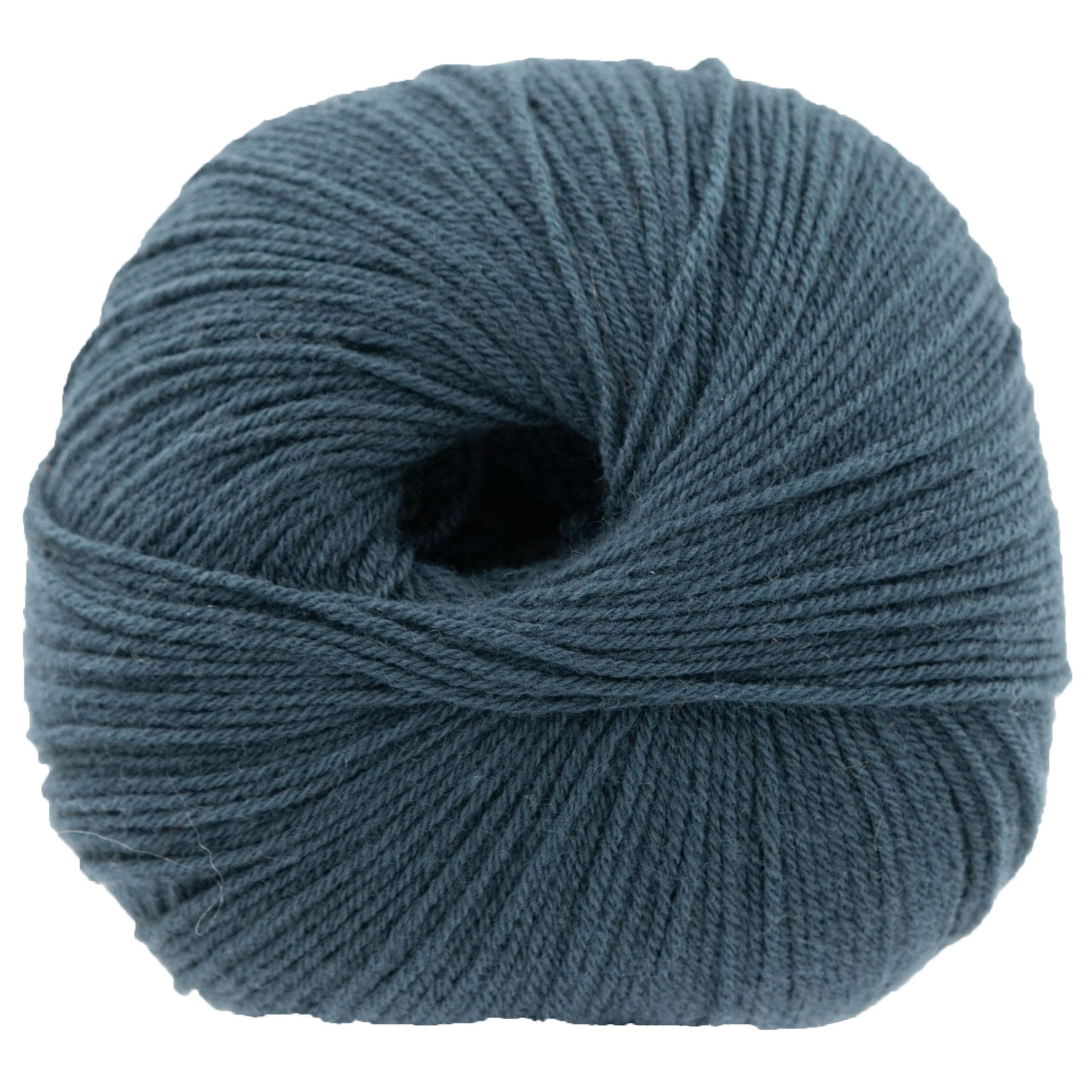 Knitting for Olive Merino Yarn - Deep Petroleum Blue - Zoom Image