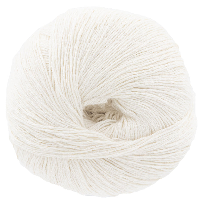 Knitting for Olive Pure Silk Yarn - Cream - Zoom Image