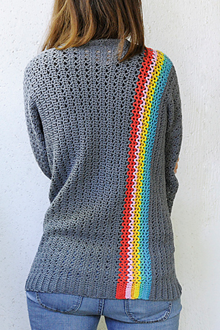 Universal Rainbow In My Pocket Cardigan Kit - Extra Image