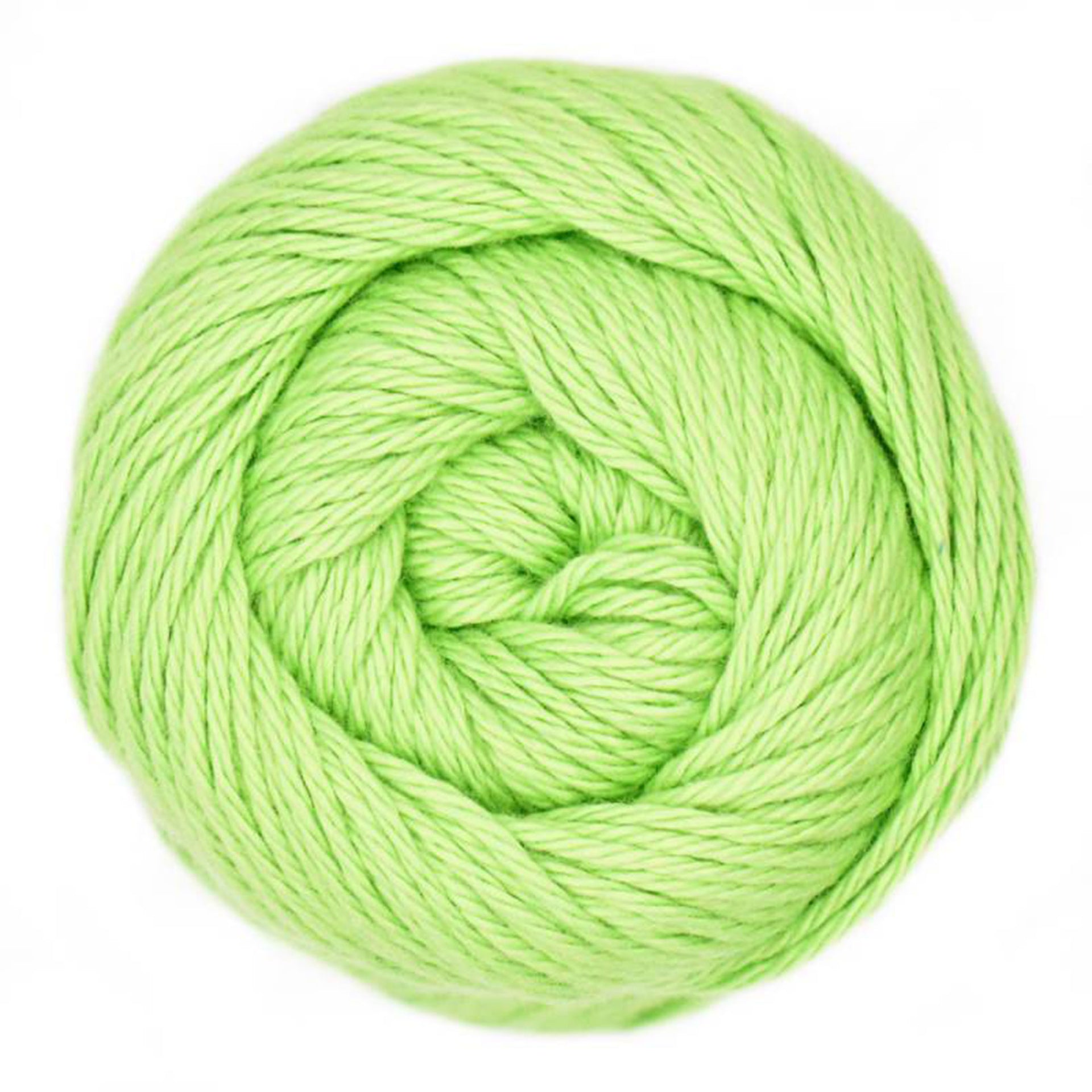 Ella Rae Pretty in Pima Yarn - 04 Lime - Zoom Image