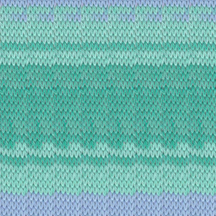 Ella Rae Pretty in Pima Stripes Yarn - 105 Under the Sea - Zoom Image