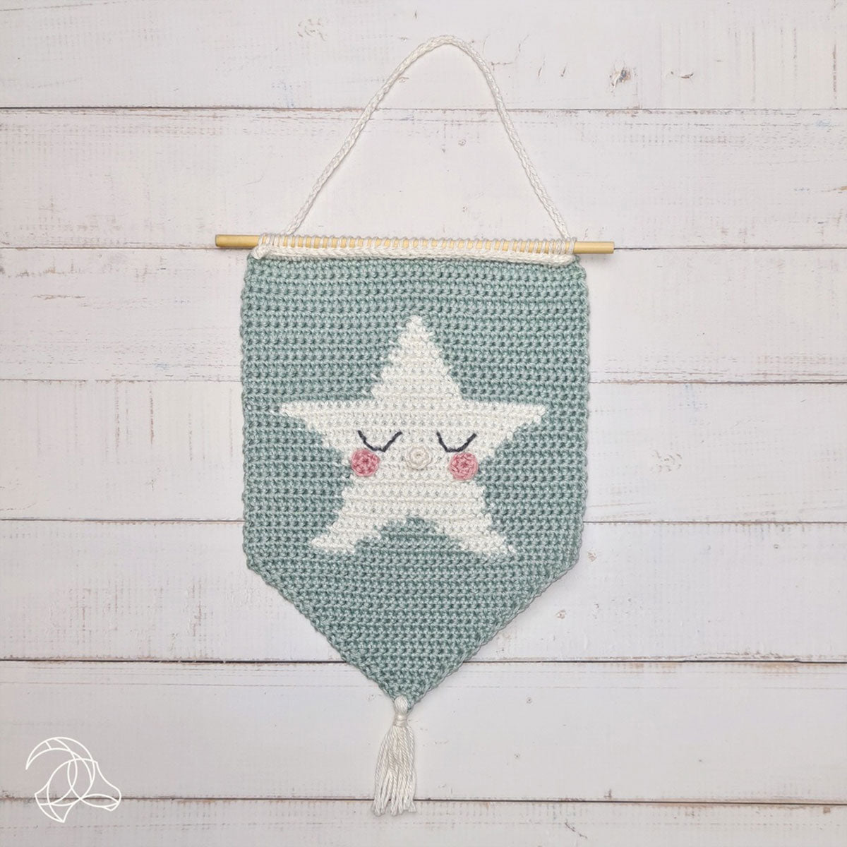 Hardicraft Plush Toys - Star Wall Hanger (Crochet) - Extra Image