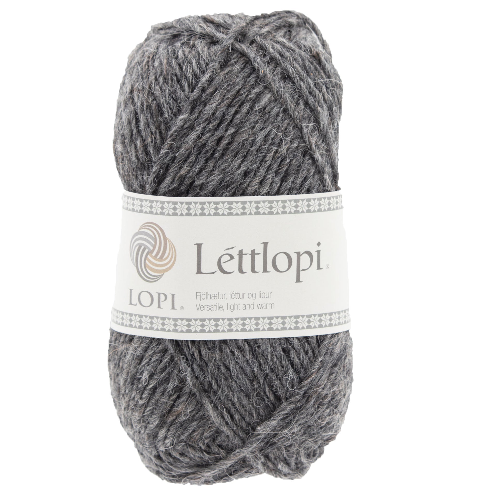 Lopi Lettlopi Yarn - 0058 Dark Grey - Zoom Image