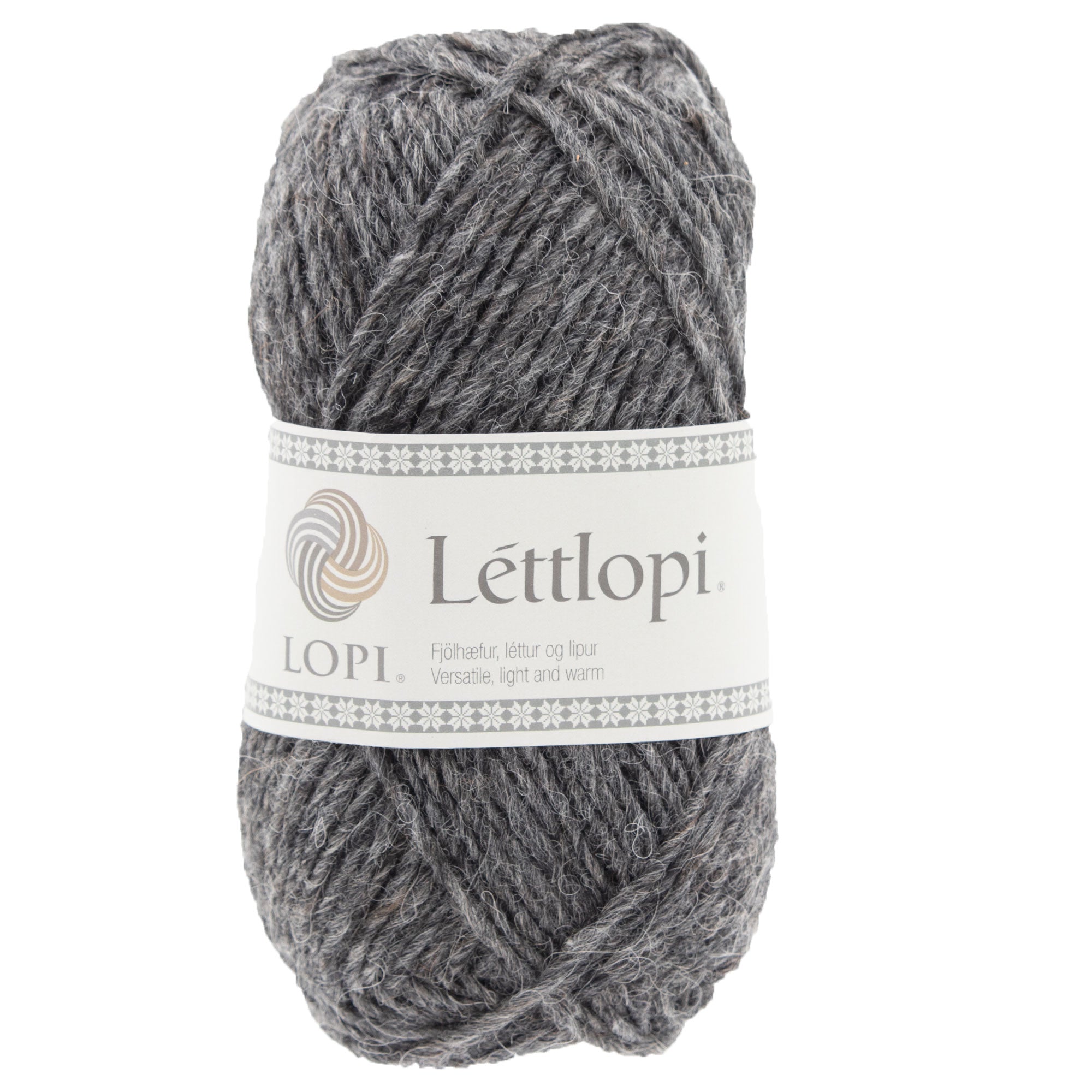 Lopi Lettlopi Yarn - 0058 Dark Grey - Zoom Image