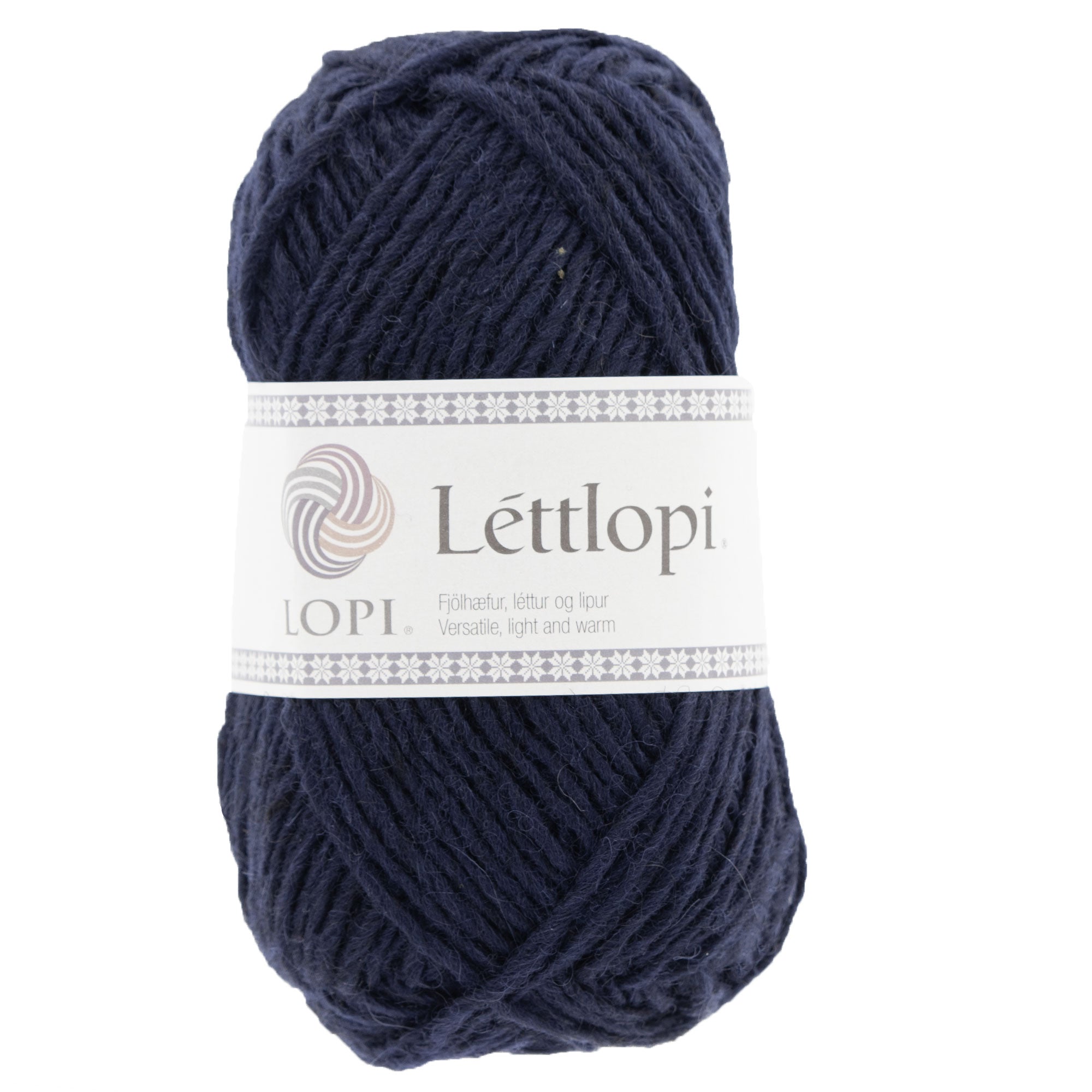 Lopi Lettlopi Yarn - 9420 Navy Blue - Zoom Image