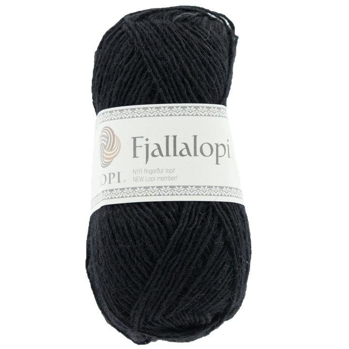 Lopi Fjallalopi Yarn - 3059 Raven Black - Zoom Image