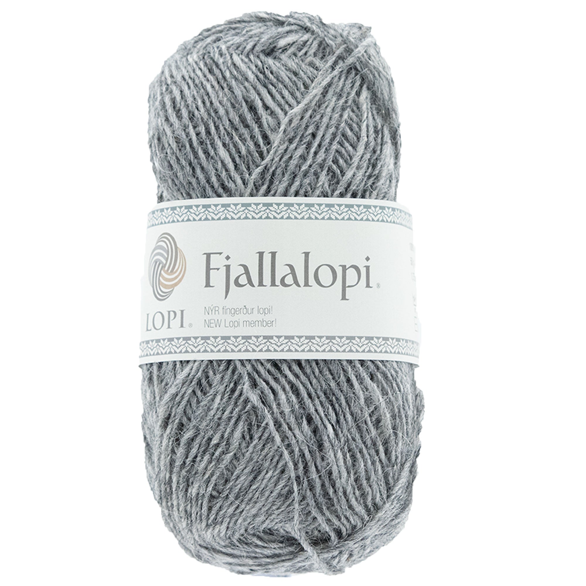 Lopi Fjallalopi Yarn - 3056 Grey Sky - Zoom Image