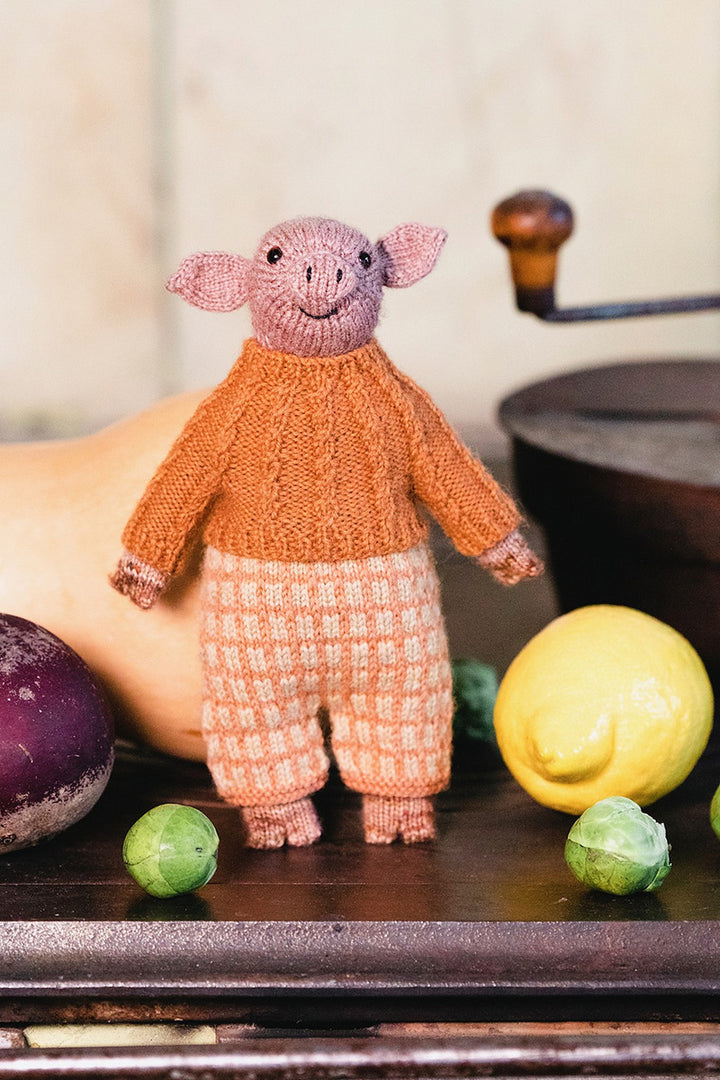 Jamieson's of Shetland Alphonse and Mira the Pigs Kit - Extra Image