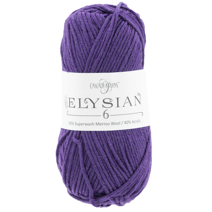 Cascade Yarns Elysian 6 Yarn - 52 Ultra Violet - Zoom Image