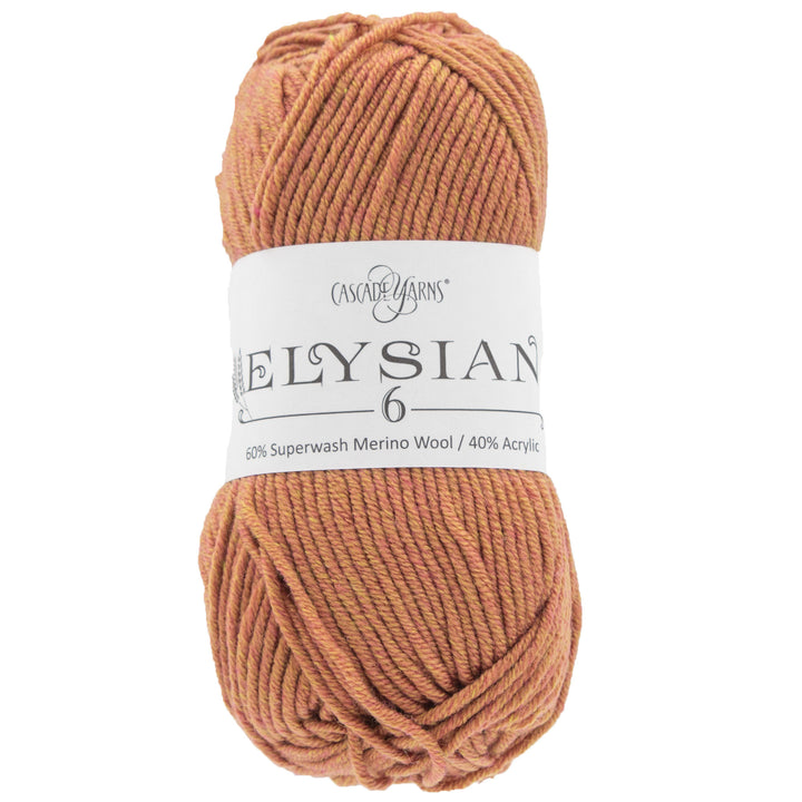 Cascade Yarns Elysian 6 Yarn - 79 Amber Heather - Zoom Image