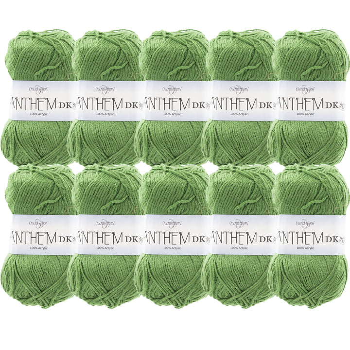 Cascade Yarns Anthem DK Yarn - 44 Cactus - 10-Pack - Zoom Image